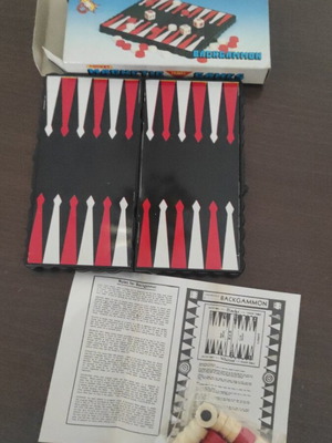 Magnetic Backgammon Vintage