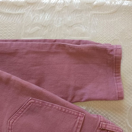 Bershka pink mom slim high-waisted jeans like new