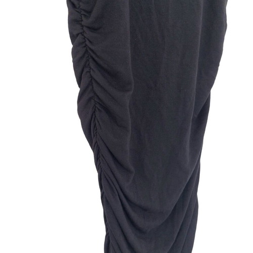 Miss Sixty Maxi Dress black viscose size L like new