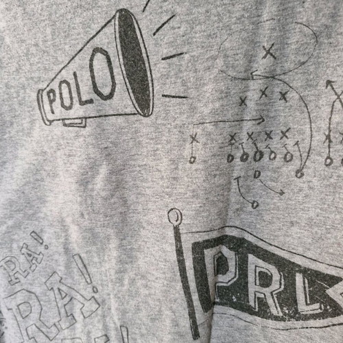 T-shirt Ralph Lauren Polo like new, kids size 14-16, grey