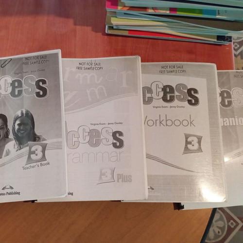 Access 3 series used with Teacher's Book, Grammarbook, Workbook, Companion