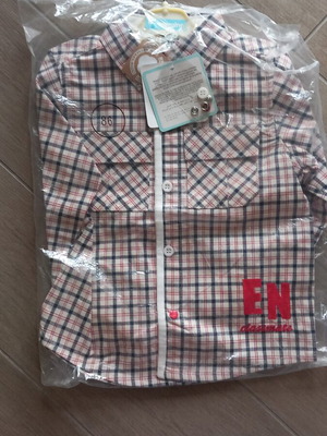 Baby shirt new, size 86cm, 15-18 months