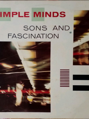 Simple Minds Sons And Fascination vinyl used, rock
