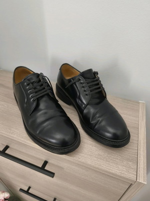 Sebago leather shoes like new, size 41.5, black