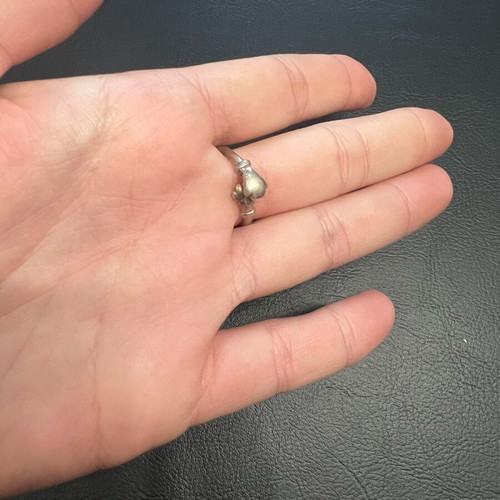Minnie Mouse 925 silver ring like new