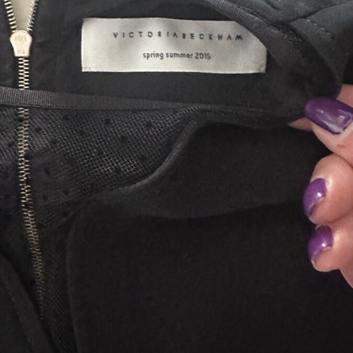 Victoria Beckham dress black like new, size S