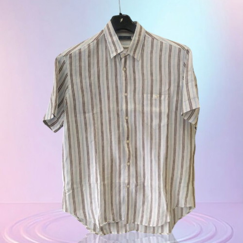 Zara men's shirt 100% linen like new, size L