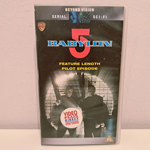 Babylon 5 VHS video cassette used, feature length pilot episode
