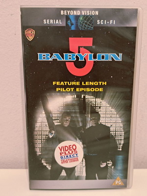 Babylon 5 VHS video cassette used, feature length pilot episode