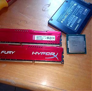 I5 & 16GB RAM HYPER X 1866MHZ DDR3