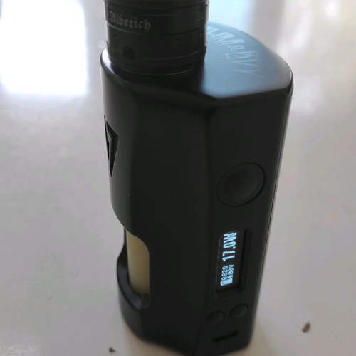 Desire Design Rage Squonk 155W Box Mod used, black