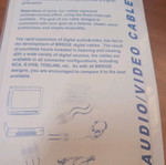 TV video cable 3m new