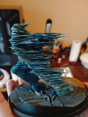 O Dromeas 3D Printed Resin Model New
