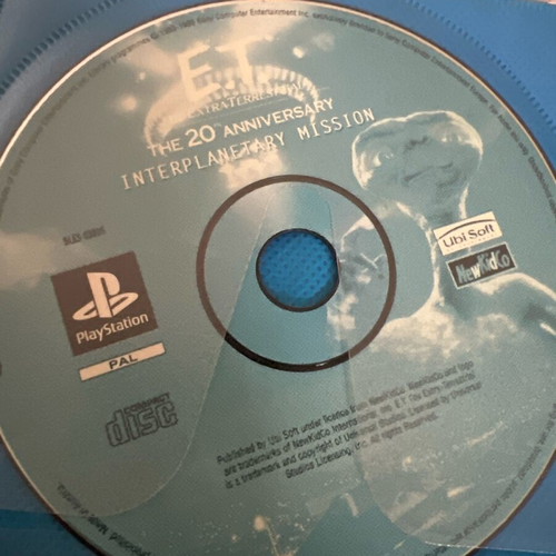 E.T The 20th Anniversary Interplanetary Mission PlayStation 1 like new