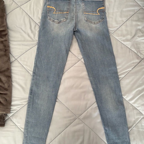 American Eagle jeans size 2 Regular like new, blue, skinny