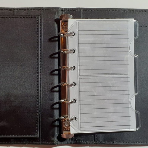 Polo notebook used, pink and gray