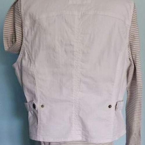 Cecil denim vest like new, large size