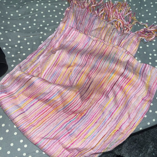 Pink scarf new