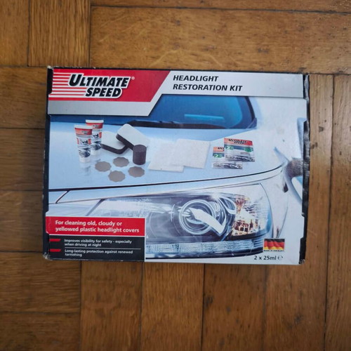 Headlight cleaning and polishing kit Powerfix new