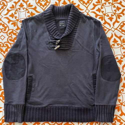 Zara men's blouse dark blue like new XL