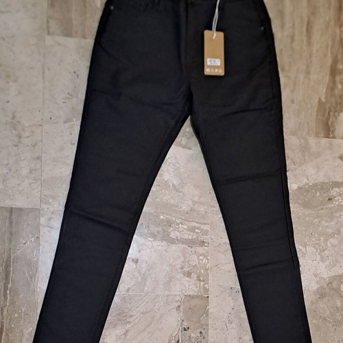 Push Up Denim Women's Pants black XL new