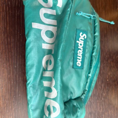 Supreme shoulder bag turquoise new, waterproof