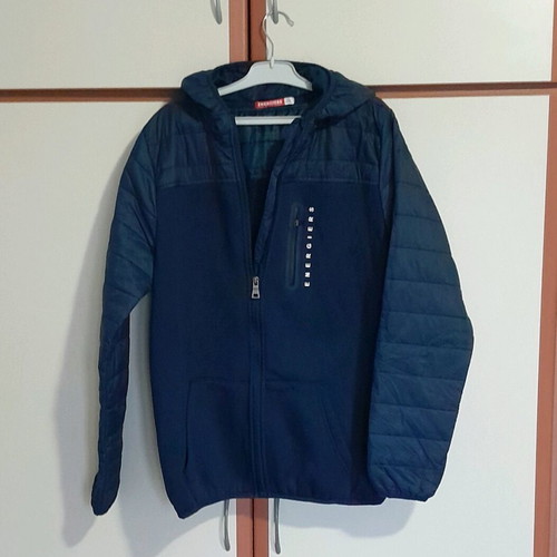 Energiers Teen Jacket Blue Like New 14-16 Years