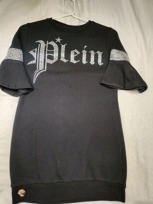 Philipp Plein Junior рокля като нова с кристали