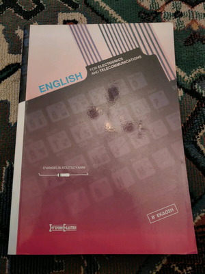 English for Electronics and Telecommunications used book with notes