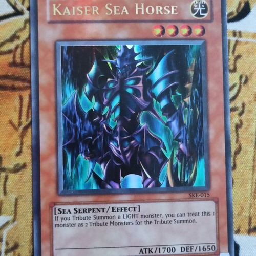 Kaiser Sea Horse Ultra Rare Yu-Gi-Oh! Effect Monster card