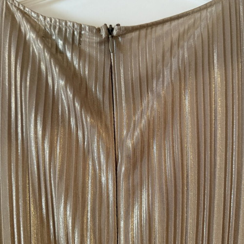 Be A Bee Couture jumpsuit like new, champagne gold, XS/S