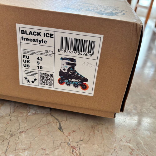 Tempish Black Ice Freestyle Inline Skates