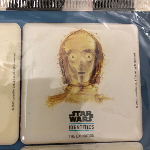 Star Wars Set of 8 Magnets New from SW Identities Exhibition