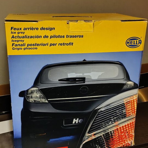 Opel Astra H GTC headlights new, smoked ice LED