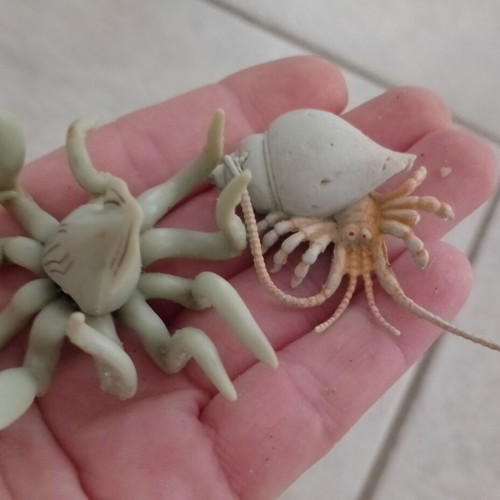 Set of 26 sea animal toy figures