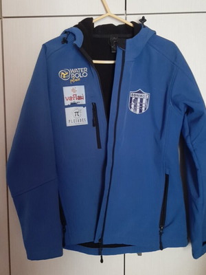 Ethnikos Water Polo thick windbreaker jacket used, noM-L