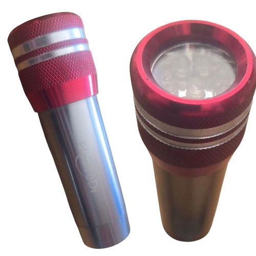 Aluminum battery flashlight 95 mm new