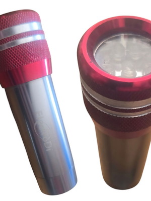 Aluminum battery flashlight 95 mm new