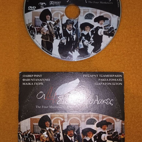 DVD The Four Musketeers used, historical with subtitles