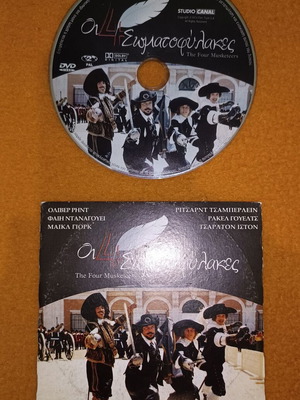 DVD The Four Musketeers used, historical with subtitles