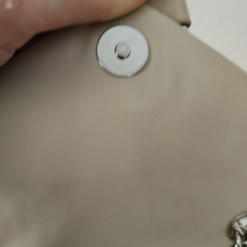Parfois shoulder bag like new, beige nude with chain strap