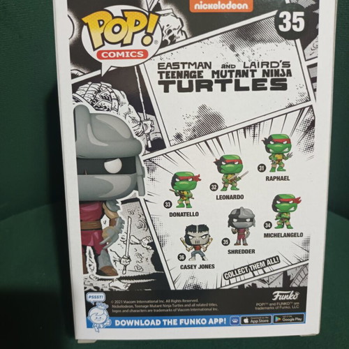 Funko Pop! TMNT Shredder 35 PX Previews Exclusive vinyl figure like new