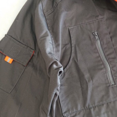 Worksite jacket and trousers set new with multiple pockets and reflective details