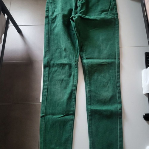 Pants Pink Woman green size 34 used