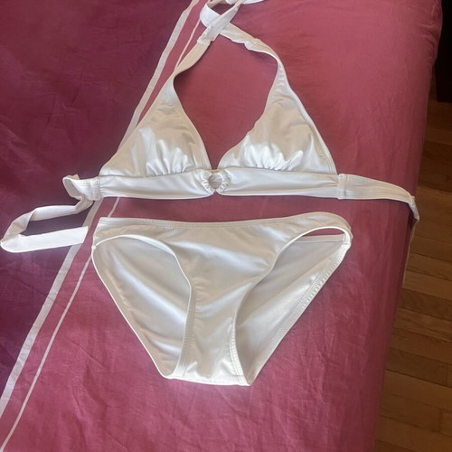 Michael Kors white bikini like new, size S