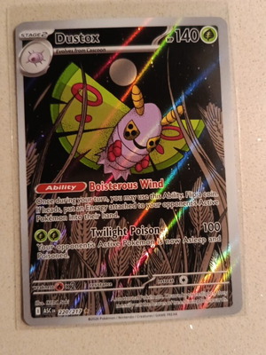 Dustox Pokémon card Ascended heroes 220/217 new