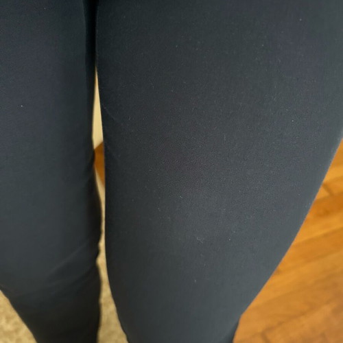 Star Body H office pants used low-rise blue XS
