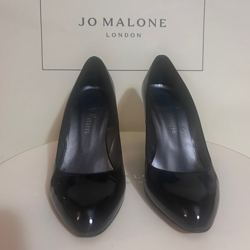Enric Navarro Black Patent Leather Pumps Size 38 Like New