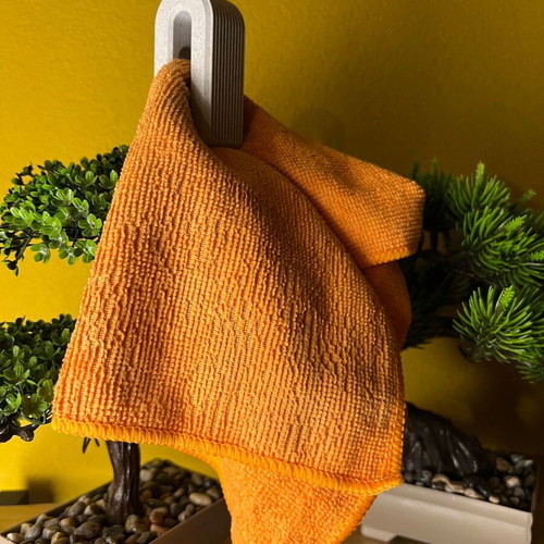 Towel Hook with Ball Holder Wall-Mounted New