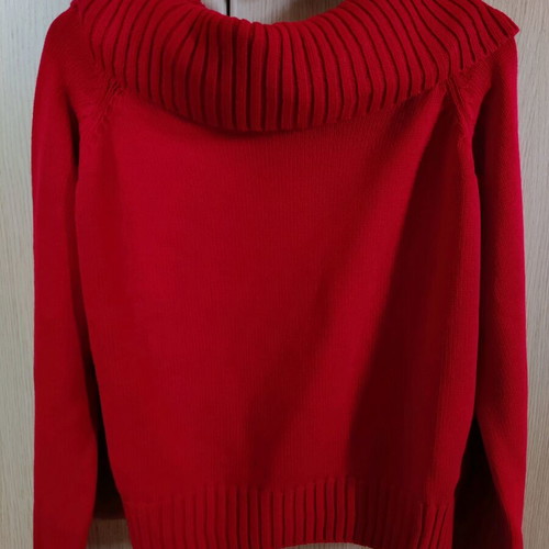 Stradivarius knitted sweater new, red, size S